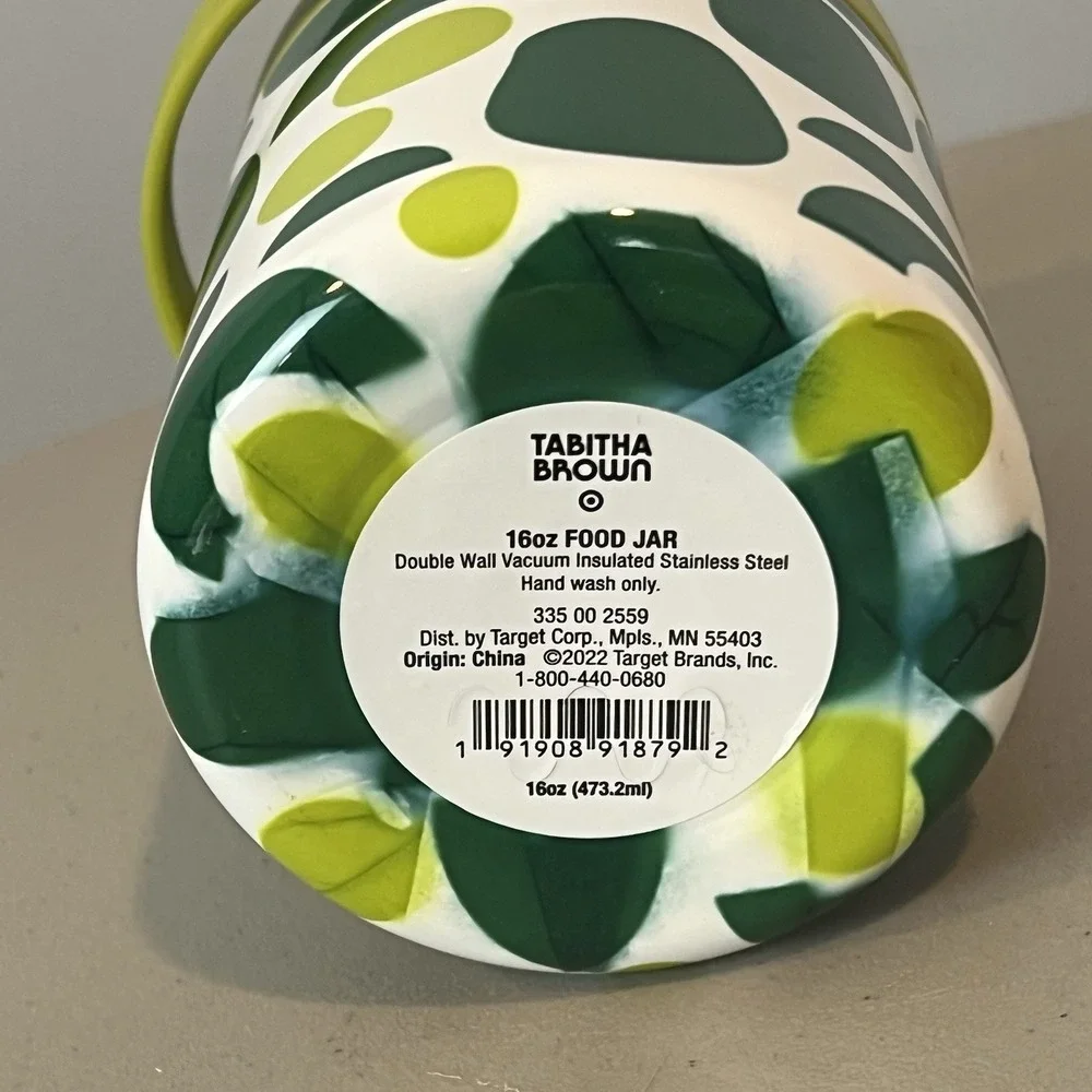 Tabitha Brown Target Insulated Food Jar Soup Container Double Wall Insulated